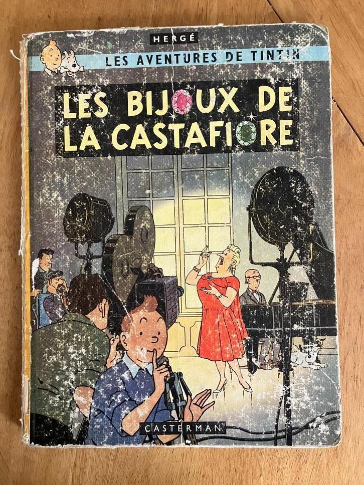 Les Aventures de Tintin: Les Bijoux de la Castafiore, Boeken, Stripboeken, Gelezen, Eén stripboek, Ophalen of Verzenden