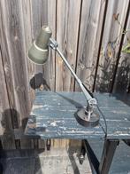 Vintage Franse Machinelamp - Jaren 60, Gebruikt, Ophalen of Verzenden, Metaal, Minder dan 50 cm
