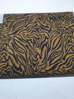 Crepe bruin zwart zebra (131)