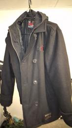 ACDC Heren Winterjas - Rock 'n' Roll Stijl, Maat 52/54 (L), Zwart, Ophalen of Verzenden, Zo goed als nieuw