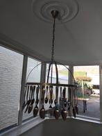 Lamp voor boven keukentafel, rvs, Ophalen of Verzenden, Zo goed als nieuw, Metaal, Retro