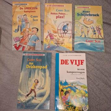 Carry Slee & Enid Blyton Luisterboeken - 5 stuks  beschikbaar voor biedingen