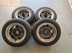 ATS Classic 4x100 13 inch velgen met banden, Ophalen, Gebruikt, 13 inch, Banden en Velgen