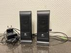 Speaker set | Logitech S-100 | Zwart, Ophalen of Verzenden, Gebruikt, Logitech