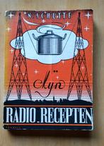 N. Schutte - Mijn Radio Recepten KRO 1938 kookboek, Boeken, Gelezen, Overige typen, Ophalen of Verzenden, N. Schutte