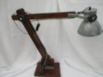 Stoere Tafellamp?bureaulamp,v.a 30,00e, Ophalen of Verzenden, Gebruikt, Metaal, 75 cm of meer
