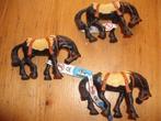 Paard zwart Paarden Bullyland pvc figuren, Verzenden, Gebruikt