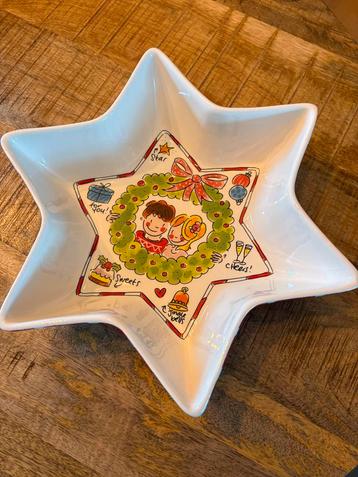 Stervormige schaal - Keramiek blond Amsterdam beschikbaar voor biedingen