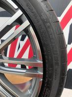 21 inch Porsche Cayenne velgen 5x130 + Continental zomer, Auto-onderdelen, Banden en Velgen, 275 mm, Banden en Velgen, Nieuw, Terreinwagen