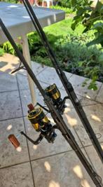 2x Nash Scope 10ft 3lb met Daiwa GS LT5000C set, Ophalen of Verzenden, Zo goed als nieuw, Complete set