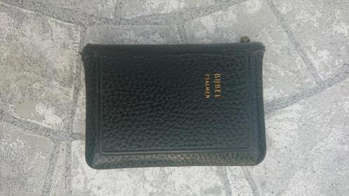 NV psalmen Bijbel met rits 9,5 x 13cm met beschadiging, Antiek en Kunst, Antiek | Boeken en Bijbels, Ophalen of Verzenden