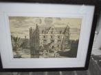 DELFT, Mooi Kl Gravure van het Armentarium, Antiek en Kunst, Kunst | Etsen en Gravures, Ophalen