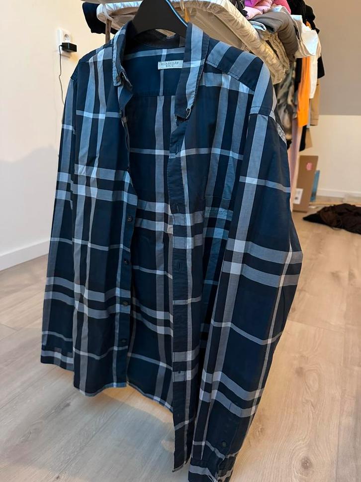 Burberry, Kleding | Heren, Overhemden, Zo goed als nieuw, Zwart, Ophalen of Verzenden