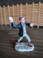 Lemax sneeuw figuren €2,50 per foto kerstdorp kersthuisjes, Ophalen of Verzenden, Zo goed als nieuw