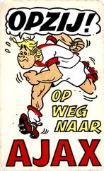 Op weg naar AJAX, Verzenden, Gebruikt, Ajax, Poster, Plaatje of Sticker