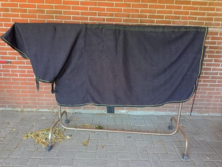 Showdeken/fleecedeken 125/145, Dieren en Toebehoren, Paarden en Pony's | Dekens en Dekjes, Gebruikt, Deken, Ophalen of Verzenden