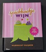 Spiekboekje WIJN - Nieuw, Ophalen of Verzenden, Nieuw