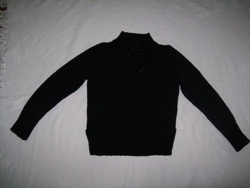 MOTIVI vest met mooie sluiting, Kleding | Dames, Truien en Vesten, Zo goed als nieuw, Maat 42/44 (L), Zwart, Ophalen of Verzenden
