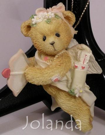 Cherished Teddies Ornament Sending You My Heart Girl beschikbaar voor biedingen