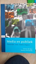 Connie de Boer - Media en publiek, Sociale wetenschap, Ophalen of Verzenden, Zo goed als nieuw, Connie de Boer; S. Brennecke