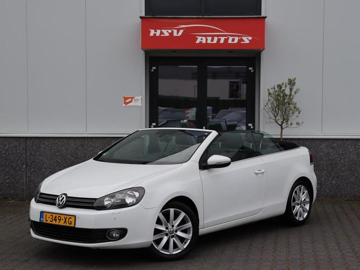 Volkswagen Golf Cabriolet 1.2 TSI BlueMotion navi LM airco, Auto's, Volkswagen, Bedrijf, Te koop, Golf, ABS, Airbags, Airconditioning