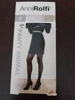 Anni Rolfi 15d panty animal 38-40 en 46-48 zwart, Kleding | Dames, Leggings, Maillots en Panty's, Ophalen of Verzenden, Nieuw