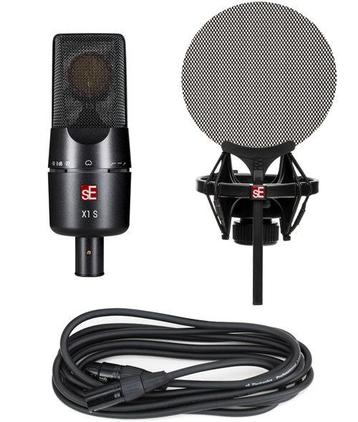 SE Electronics X1S microfoon + shockmount + popfilter beschikbaar voor biedingen
