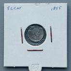 Nederlandse 5 cent 1855, Postzegels en Munten, Munten | Nederland, Ophalen of Verzenden, Koning Willem III