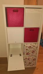 IKEA Kast met Opbergtas Roze Bloemen - Gebruikt, Gebruikt, Minder dan 100 cm, 25 tot 50 cm, 50 tot 100 cm