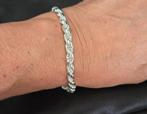 Zilveren Rope/ Koord armband. 2025/556., ., Nieuw, Ophalen of Verzenden, .