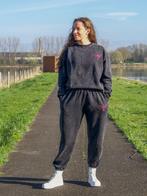 DRGNFLY joggingpak oversized washed black S M L XL, Kleding | Dames, Huispakken, Nieuw, Maat 38/40 (M), Ophalen of Verzenden, Zwart