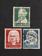 Duitsland Reich Mi 573 - 575, Verzenden, Overige periodes, Gestempeld