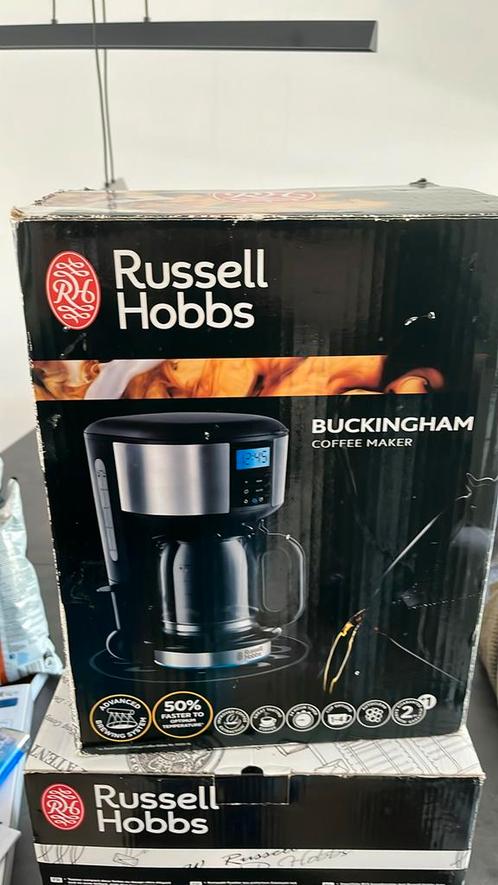 Russell Hobbs - Buckingham koffieautomaat, Witgoed en Apparatuur, Koffiezetapparaten, Nieuw, Gemalen koffie, Koffiemachine, Ophalen