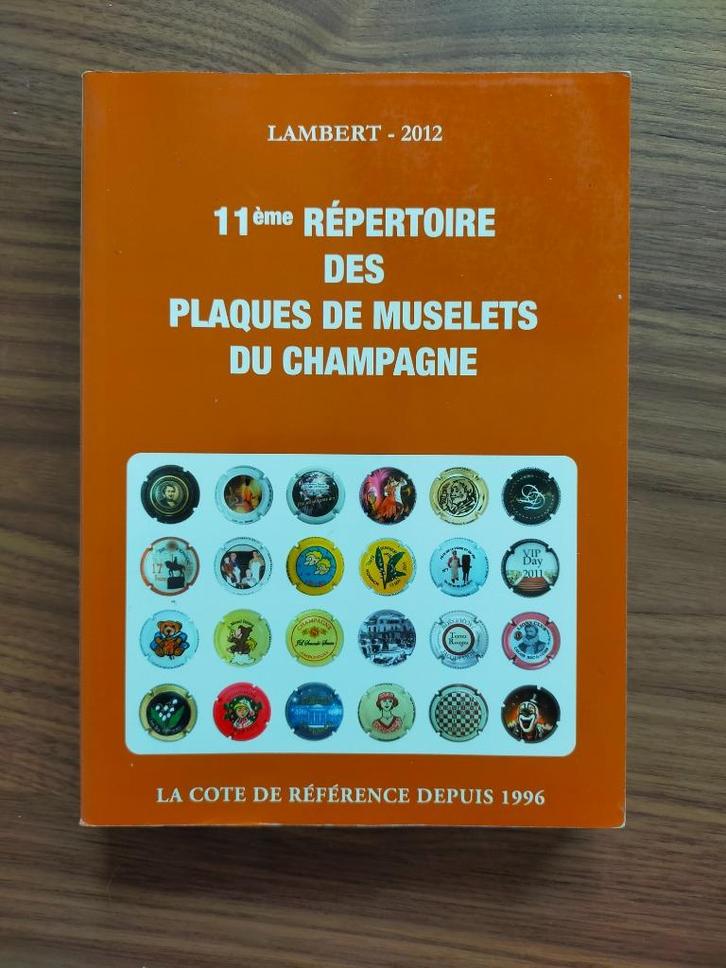 Catalogus: Lambert 2012 champagnecapsules (als nieuw), Verzamelen, Wijnen, Zo goed als nieuw, Champagne, Frankrijk, Ophalen of Verzenden