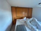 Bedombouw beuken in nieuwstaat, Huis en Inrichting, Slaapkamer | Complete slaapkamers, Ophalen, Zo goed als nieuw, Tweepersoons