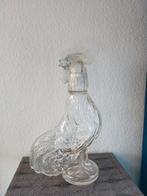 Fles haan, karaf, vintage glas, Ophalen