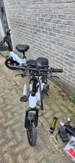 Elektrische vouwfietsen, Fietsen en Brommers, Fietsen | Vouwfietsen, Gebruikt, 14 tot 16 inch, Totaal opvouwbaar, Ophalen