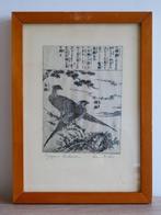 Antieke Japanse houtsnede 1, Antiek en Kunst, Kunst | Schilderijen | Klassiek, Verzenden