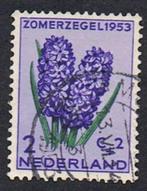 Nederland 4 zegels gestempeld uit 1953 nr. 602 t/m 605, T/m 1940, Verzenden, Gestempeld