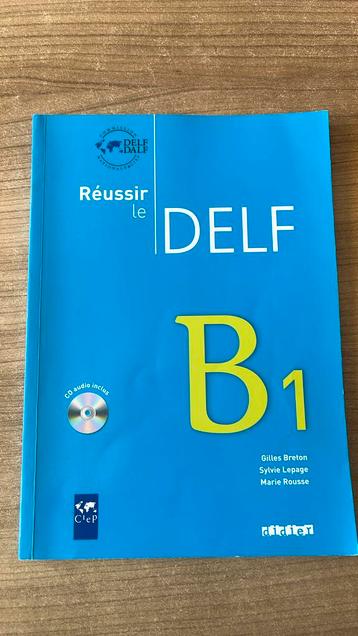 Oefenboek voor DELF.  beschikbaar voor biedingen