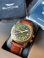 Glycine Airman The Chief GMT 40 Automatic horloge Full-set, Sieraden, Tassen en Uiterlijk, Horloges | Heren, Overige merken, Staal