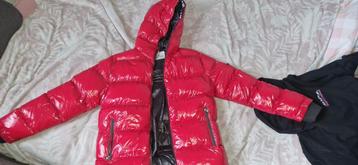 Moncler jas jacket size M red!! beschikbaar voor biedingen