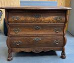 Antiek brocante houten ladekast - buikkastje, Huis en Inrichting, Kasten | Ladekasten, Ophalen, 50 tot 100 cm, 3 of 4 laden, Minder dan 100 cm