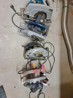 Partij Cirkelzagen en Gereedschap, Doe-het-zelf en Verbouw, Gereedschap | Zaagmachines, Gebruikt, Cirkelzaag, 600 tot 1200 watt