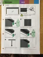Elektrisch rolgordijn, Ophalen, Zo goed als nieuw, Wit