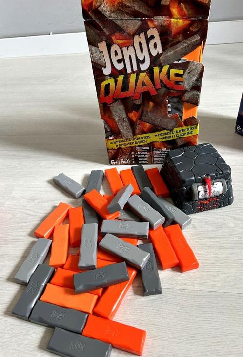 Jenga Tetris Quake. spannende versie van Tetris. z.g.a.n.!, Hobby en Vrije tijd, Gezelschapsspellen | Bordspellen, Zo goed als nieuw
