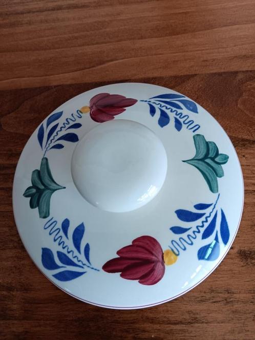 GEZOCHT Boerenbont deksel van voorraadpot gebloemd,, Huis en Inrichting, Keuken | Servies, Zo goed als nieuw, Overige typen, Boerenbont