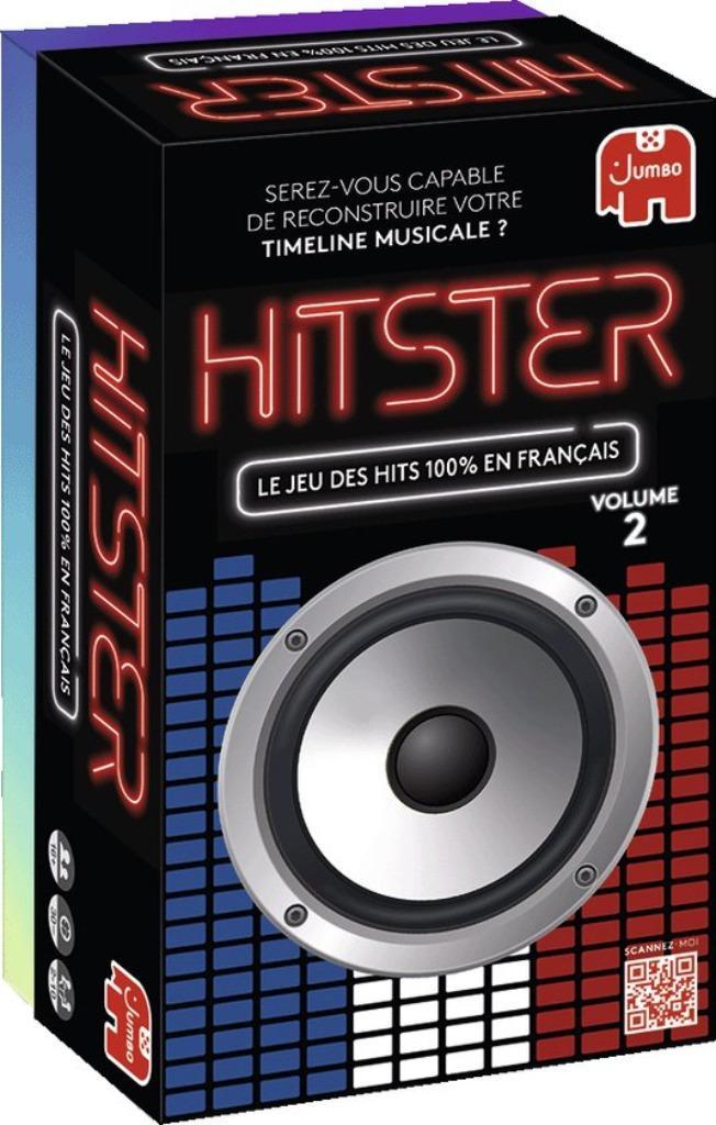 Jumbo - Hitster - Chansons Françaises - Franstalig Partyspel, Hobby en Vrije tijd, Gezelschapsspellen | Kaartspellen, Nieuw, Verzenden