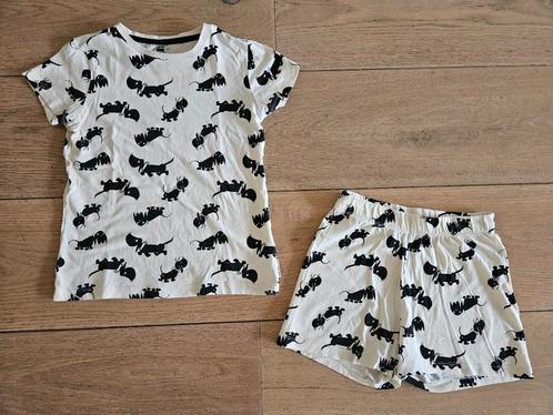 Leuke pyjama met Takkie van Hema maat 134/140, Kinderen en Baby's, Kinderkleding | Maat 134, Gebruikt, Meisje, Nacht- of Onderkleding