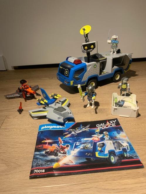 Playmobil Galaxy Police Galaxy politietruck - 70018, Kinderen en Baby's, Speelgoed | Playmobil, Gebruikt, Complete set, Ophalen of Verzenden